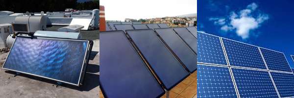 paneles solares para generar energia renovable fotovoltaica y termica